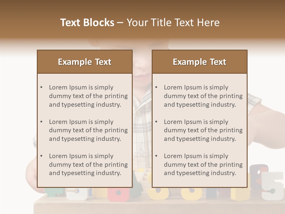 White Senior Two PowerPoint Template