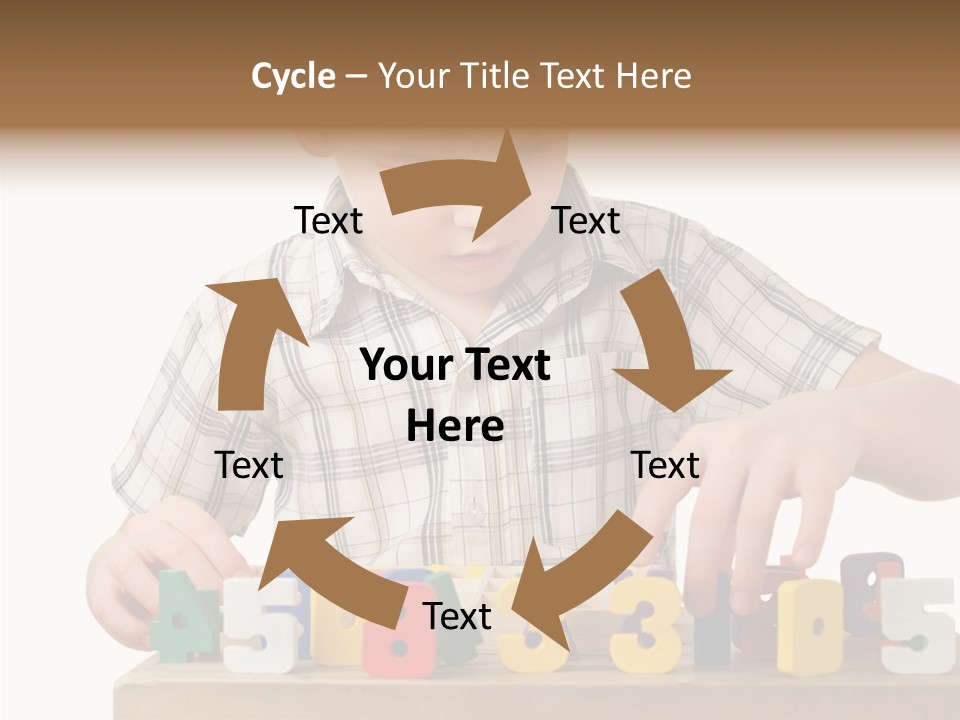 White Senior Two PowerPoint Template