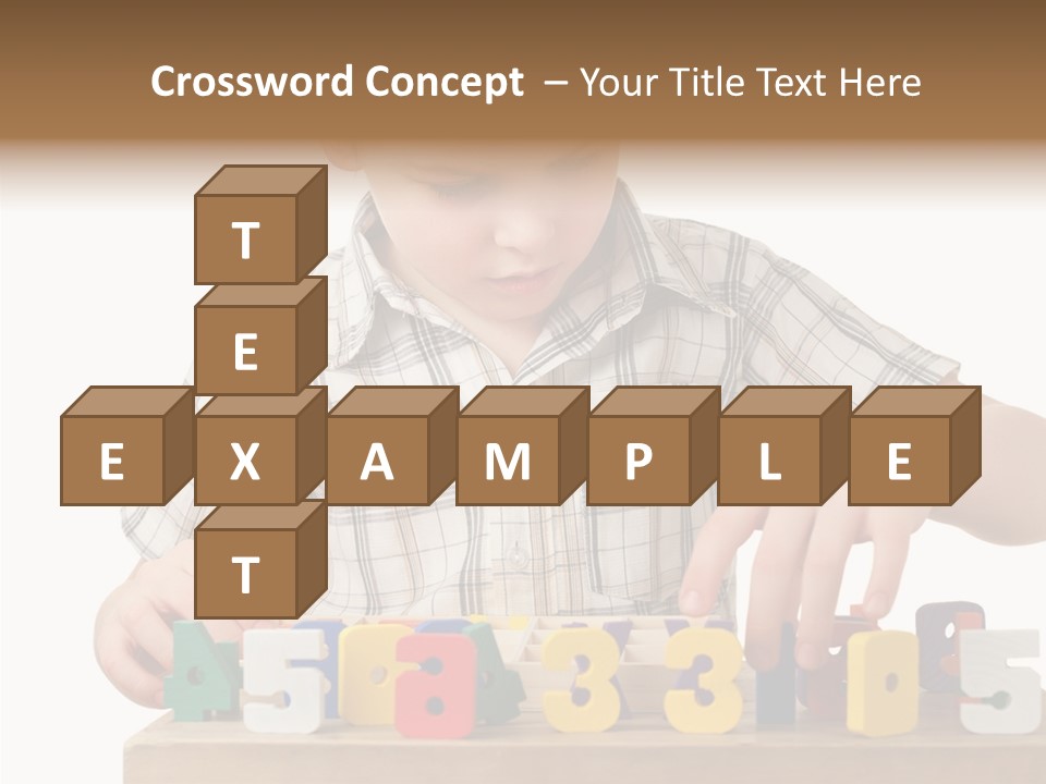 White Senior Two PowerPoint Template