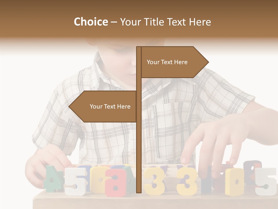 White Senior Two PowerPoint Template