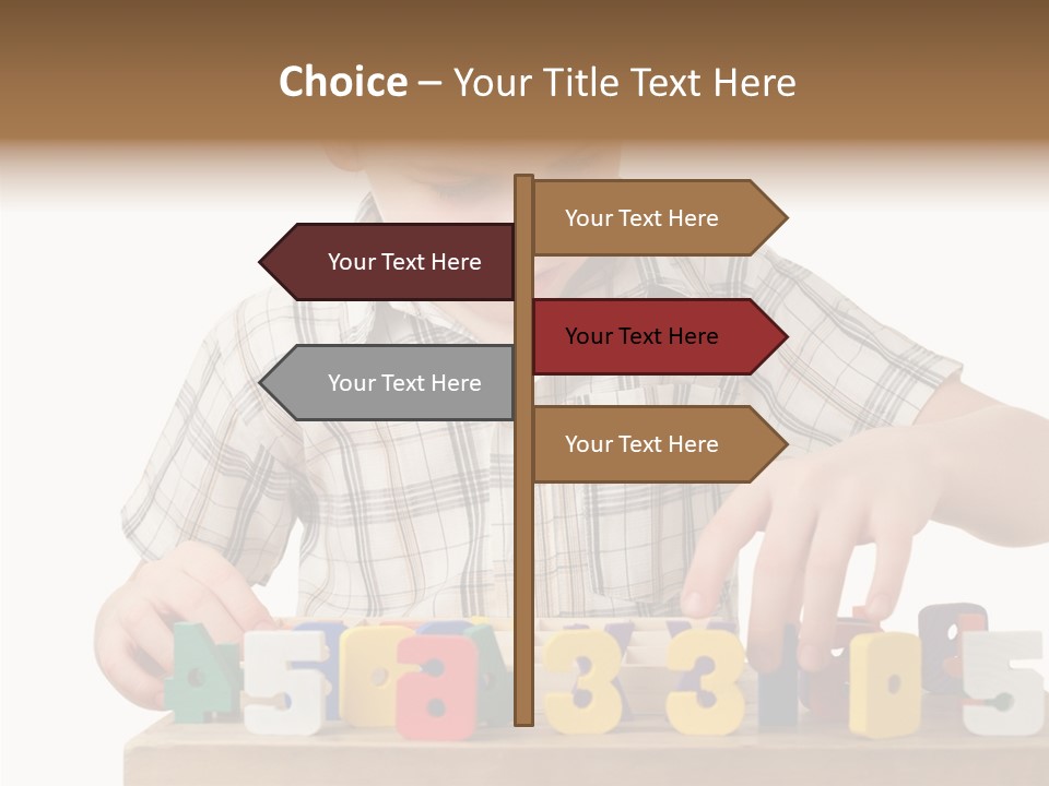 White Senior Two PowerPoint Template