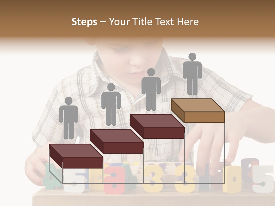 White Senior Two PowerPoint Template