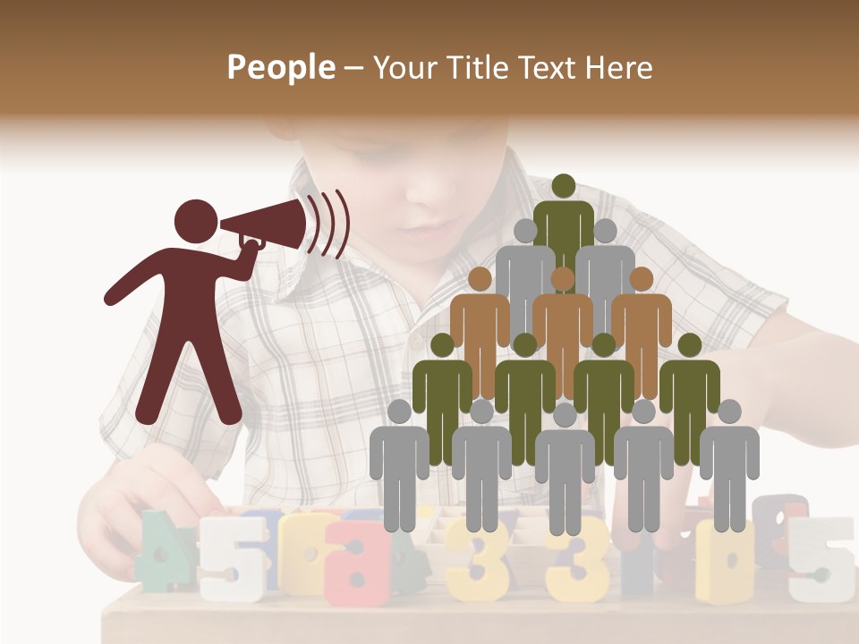 White Senior Two PowerPoint Template