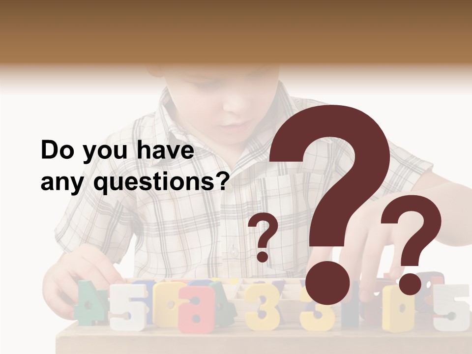 White Senior Two PowerPoint Template