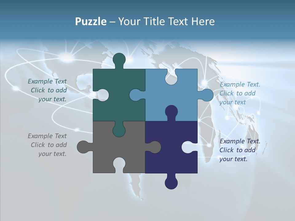 Senior  Closeup Hold PowerPoint Template