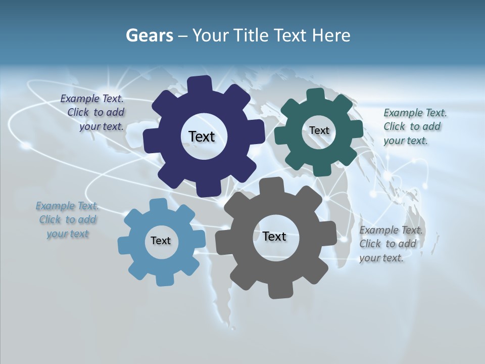 Senior  Closeup Hold PowerPoint Template