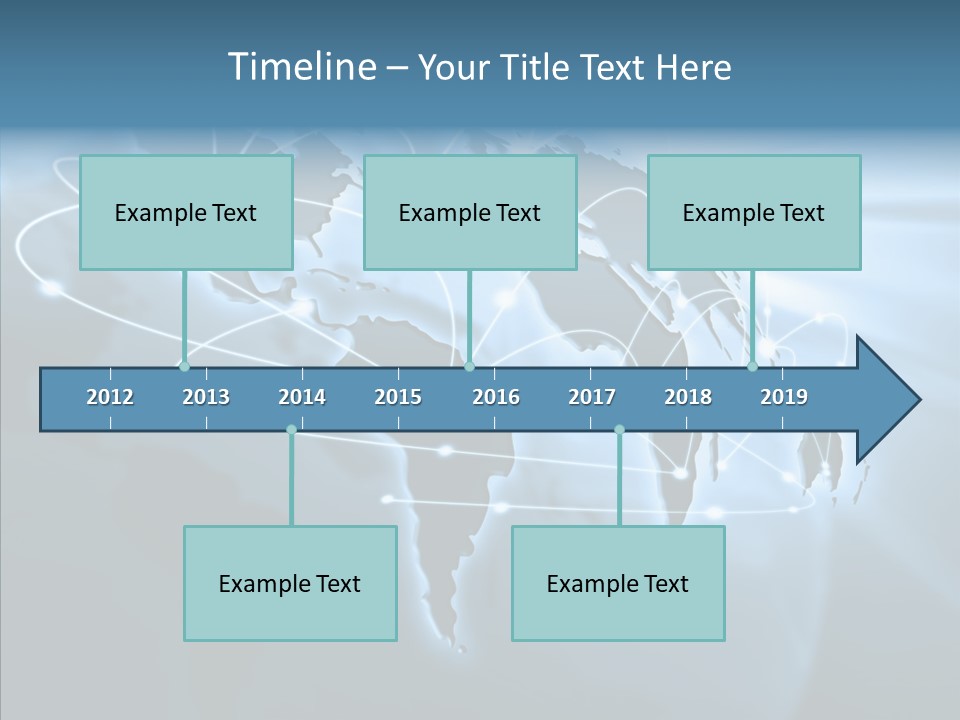 Senior  Closeup Hold PowerPoint Template