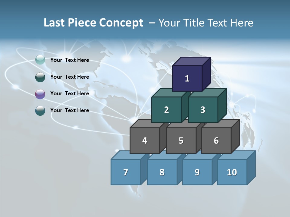 Senior  Closeup Hold PowerPoint Template