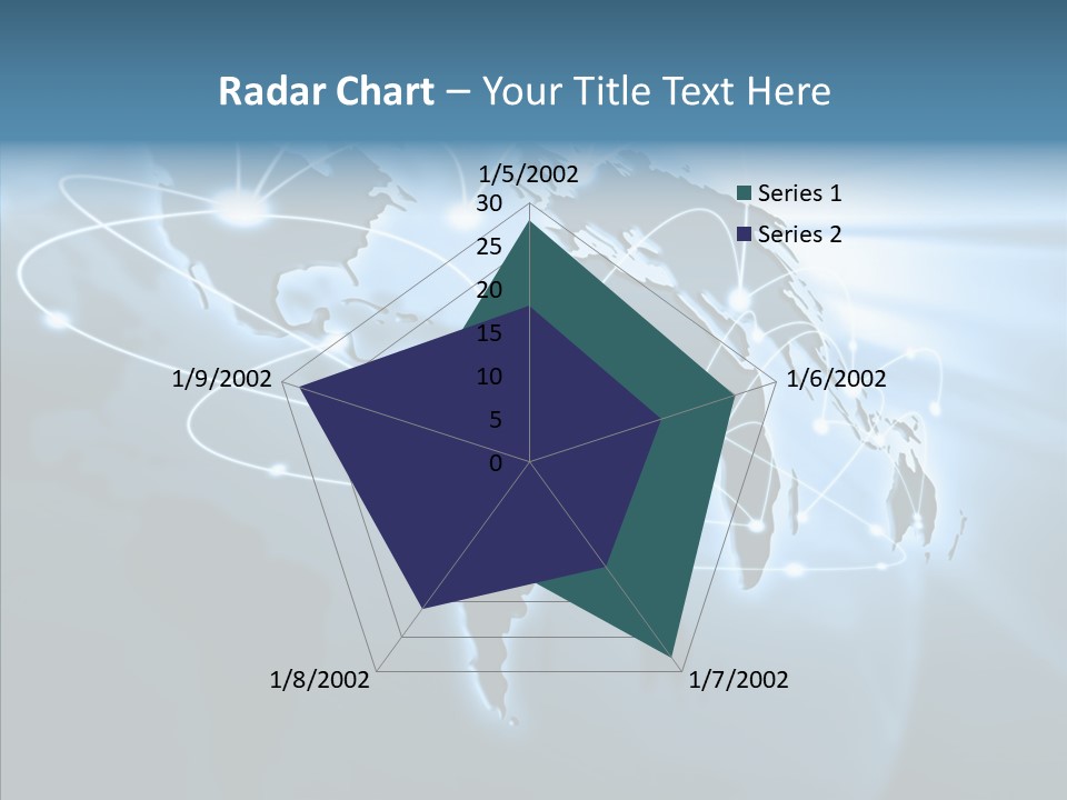 Senior  Closeup Hold PowerPoint Template