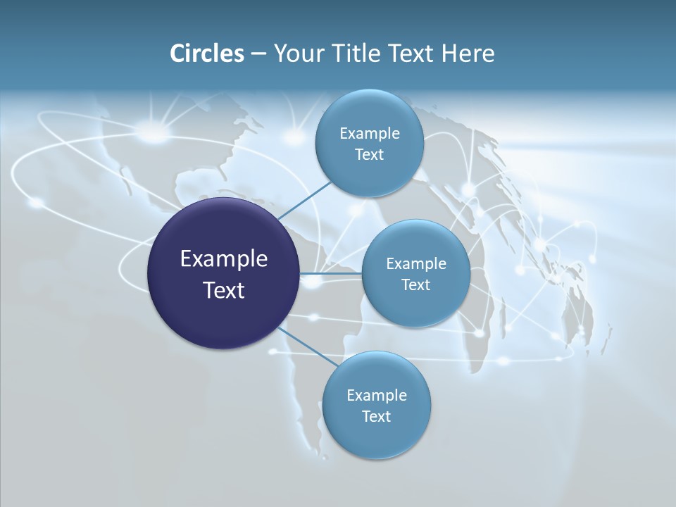 Senior  Closeup Hold PowerPoint Template