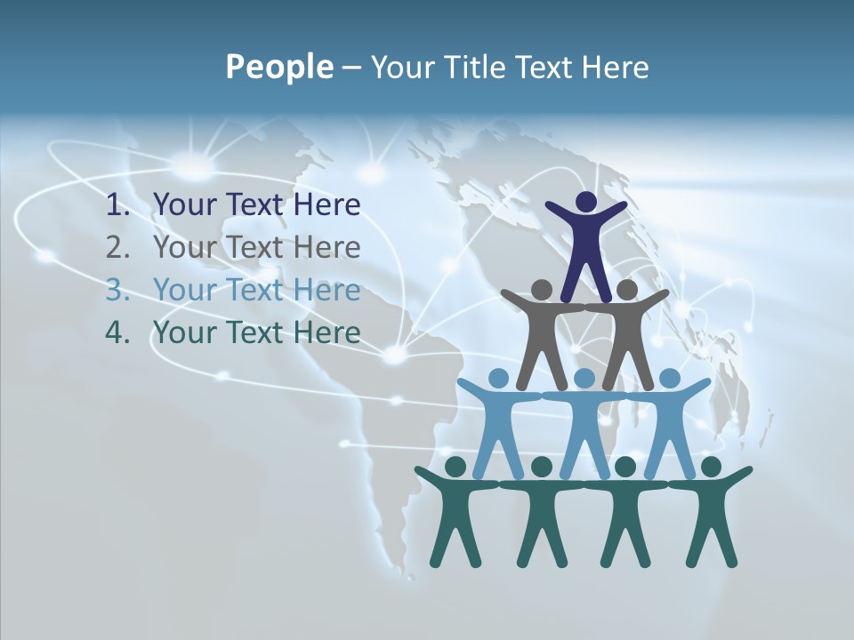 Senior  Closeup Hold PowerPoint Template