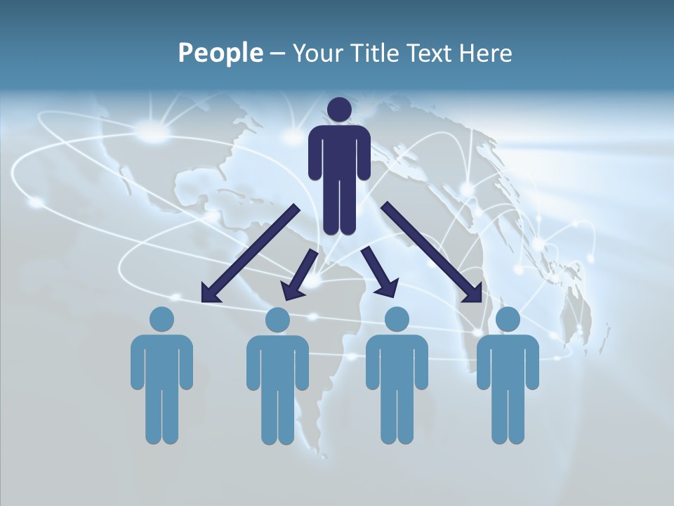 Senior  Closeup Hold PowerPoint Template