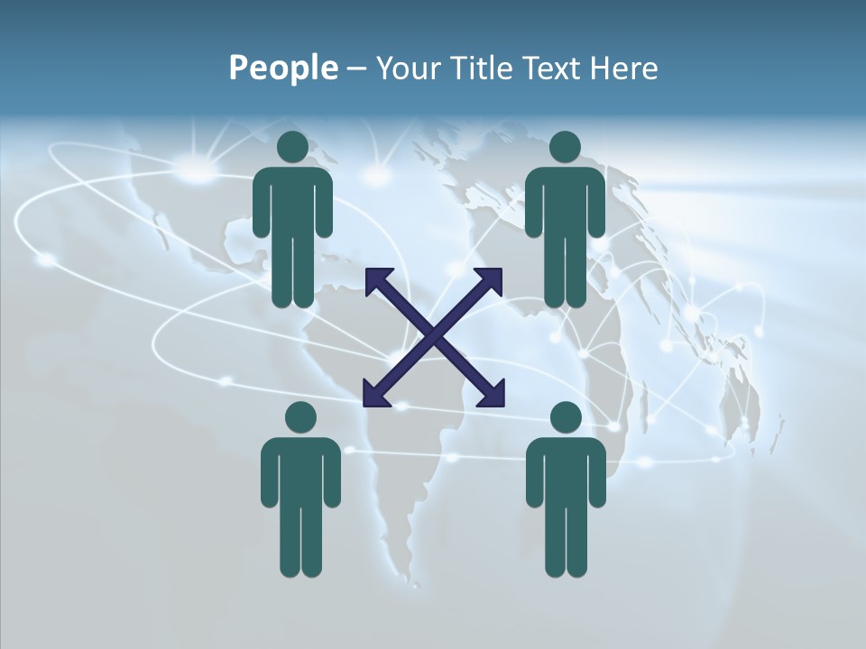 Senior  Closeup Hold PowerPoint Template