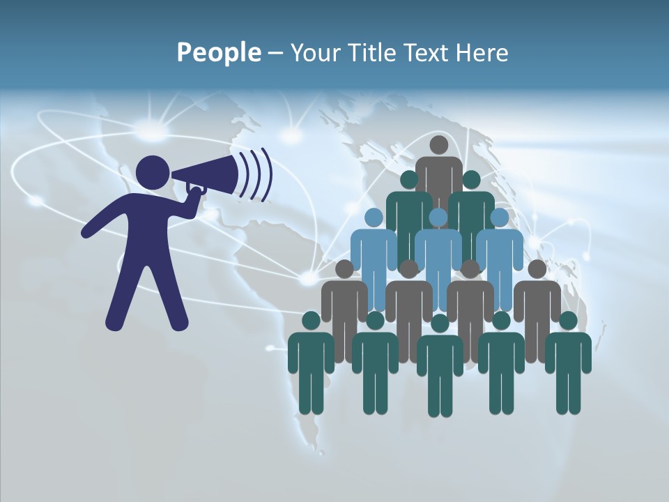 Senior  Closeup Hold PowerPoint Template