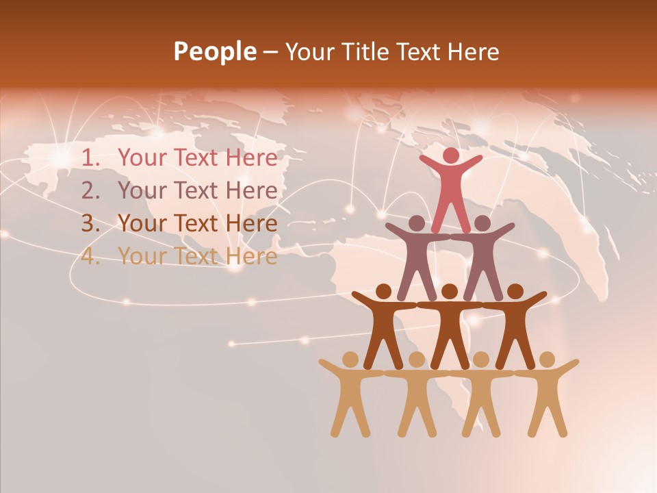 Human Holding Hands Help PowerPoint Template