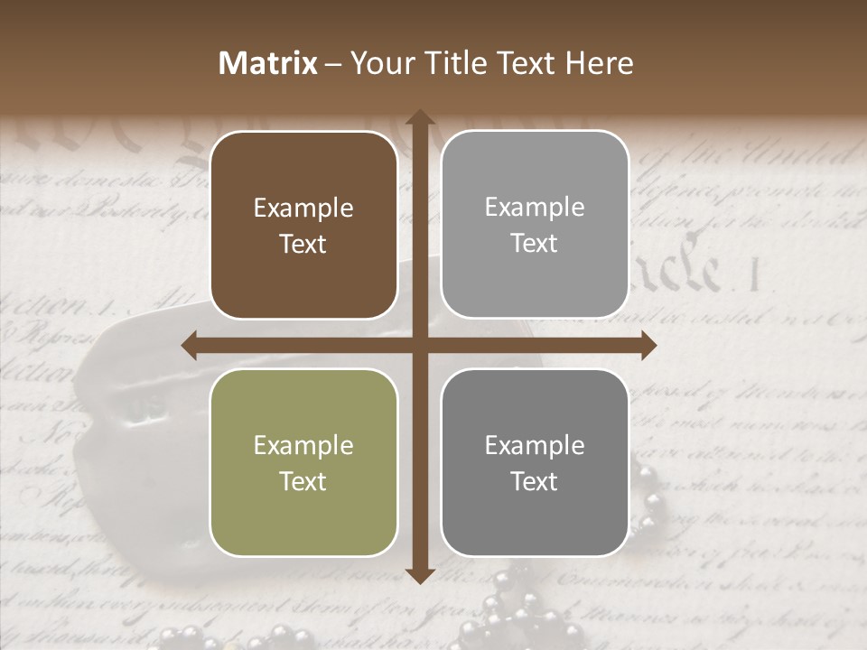 Helping Hand Grandmother Human PowerPoint Template