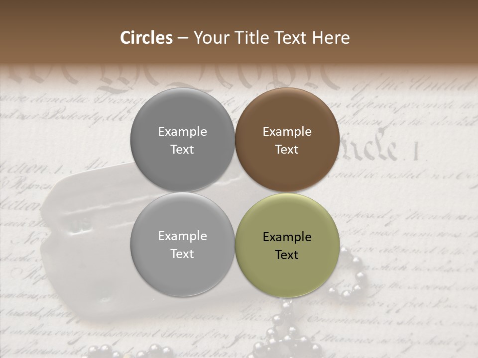 Helping Hand Grandmother Human PowerPoint Template