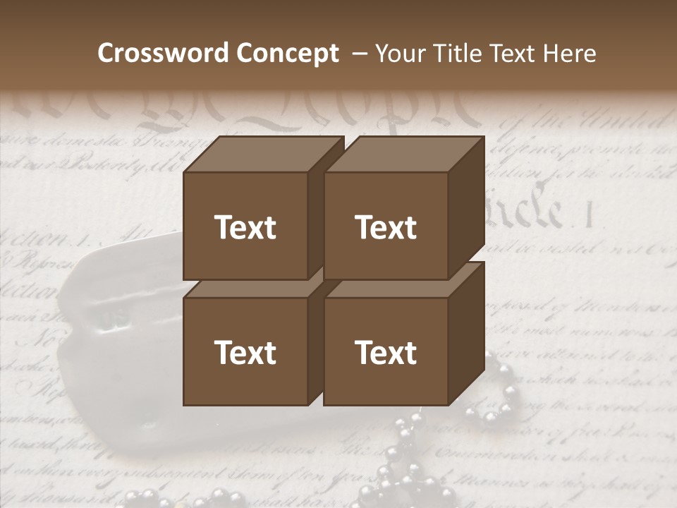 Helping Hand Grandmother Human PowerPoint Template