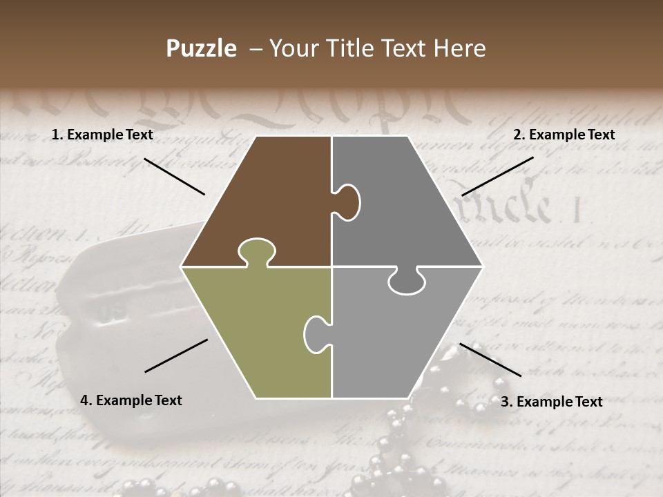 Helping Hand Grandmother Human PowerPoint Template