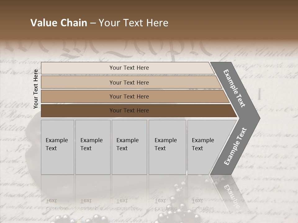 Helping Hand Grandmother Human PowerPoint Template