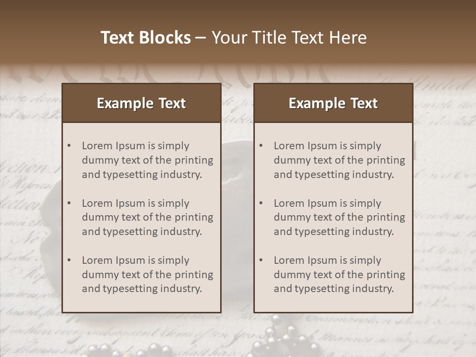 Helping Hand Grandmother Human PowerPoint Template