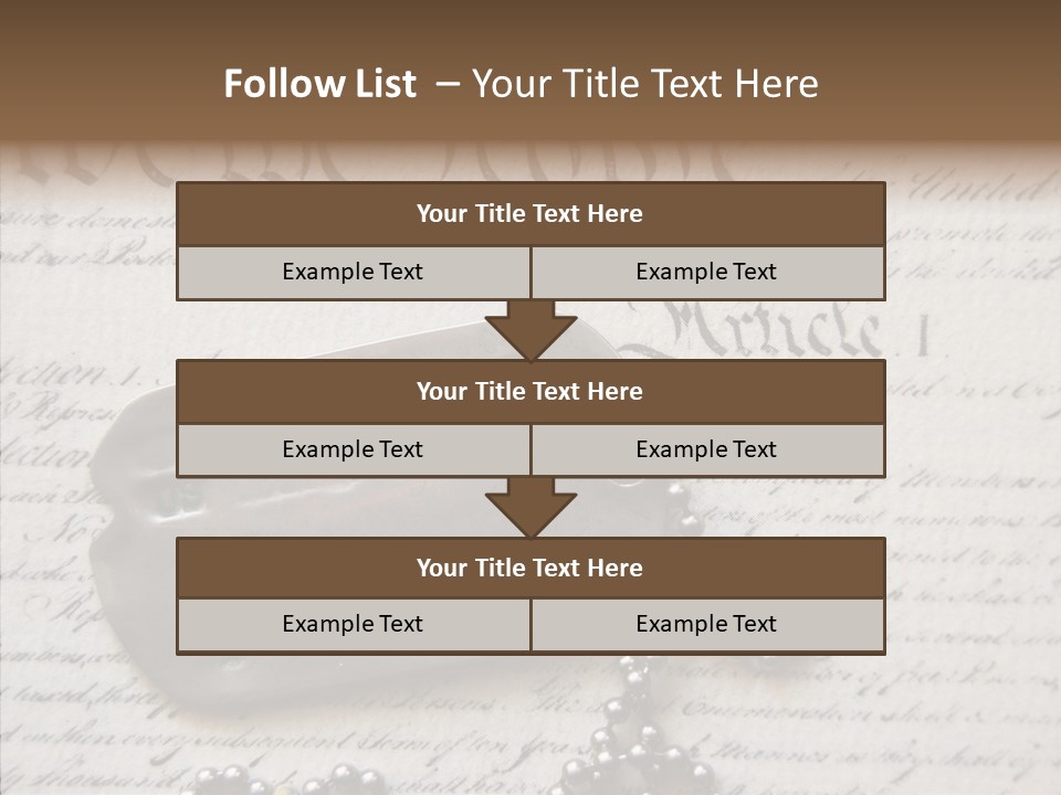 Helping Hand Grandmother Human PowerPoint Template