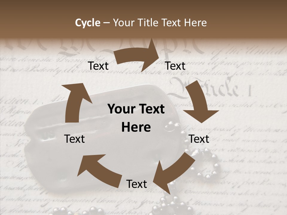 Helping Hand Grandmother Human PowerPoint Template