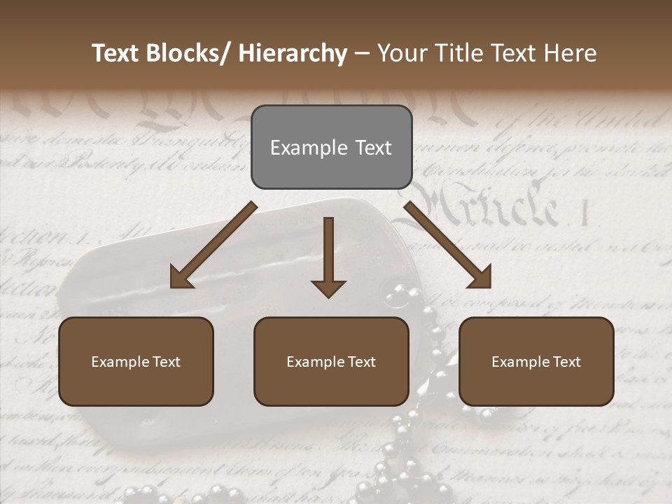 Helping Hand Grandmother Human PowerPoint Template