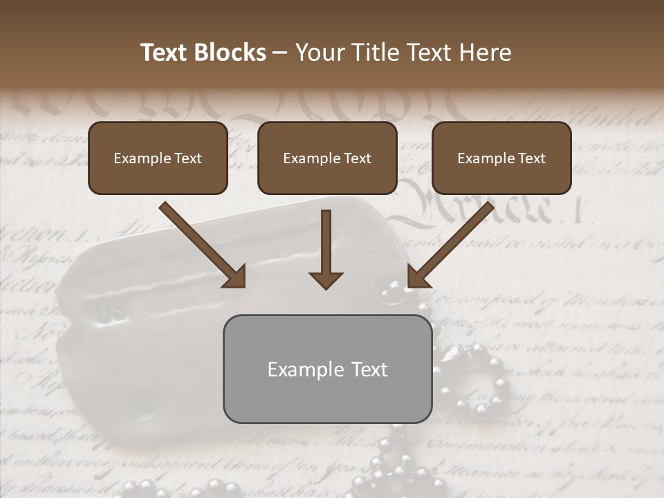 Helping Hand Grandmother Human PowerPoint Template