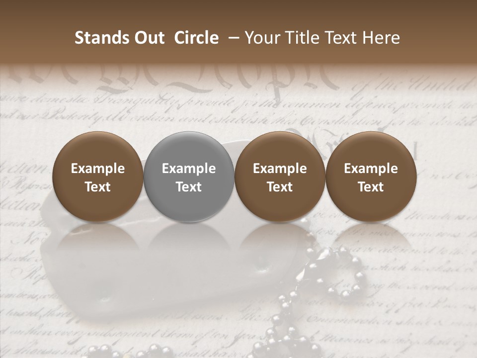 Helping Hand Grandmother Human PowerPoint Template