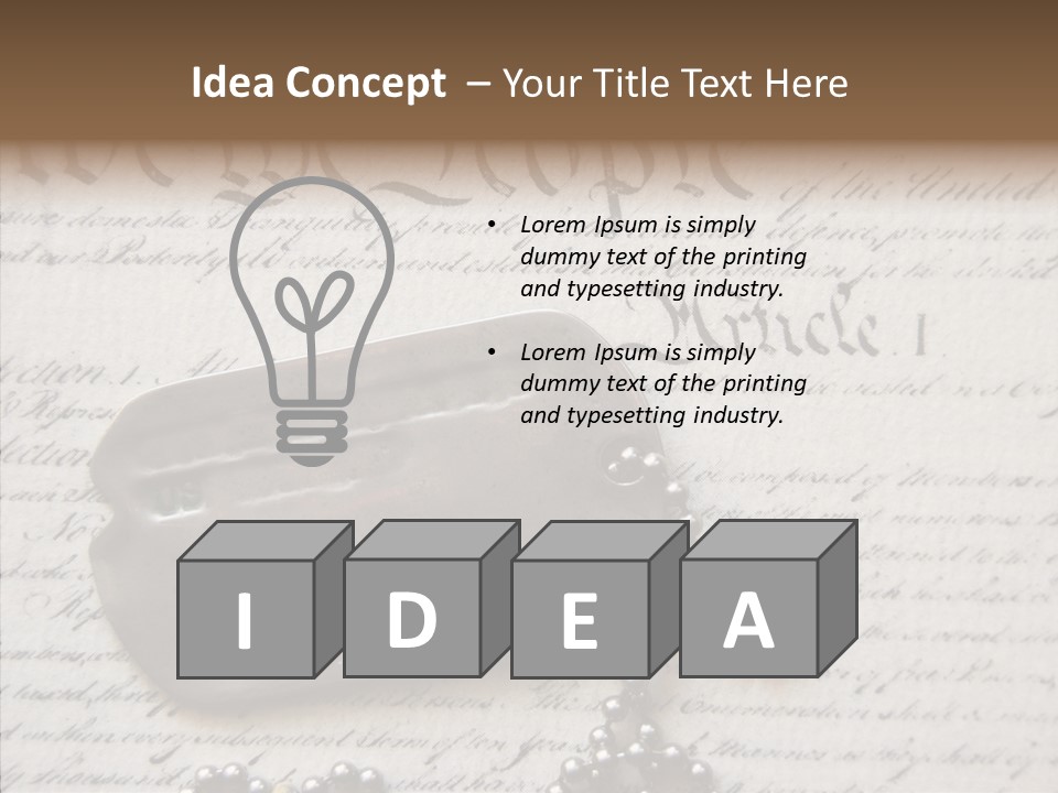 Helping Hand Grandmother Human PowerPoint Template