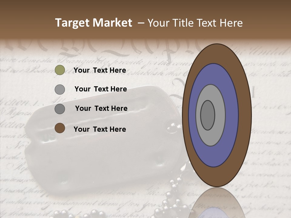 Helping Hand Grandmother Human PowerPoint Template