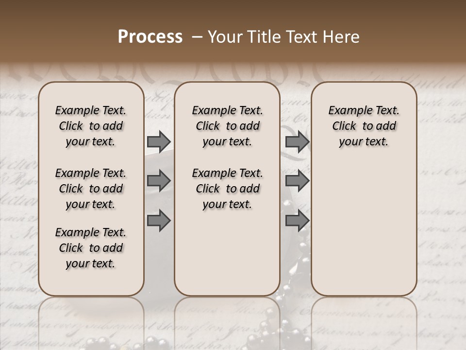 Helping Hand Grandmother Human PowerPoint Template