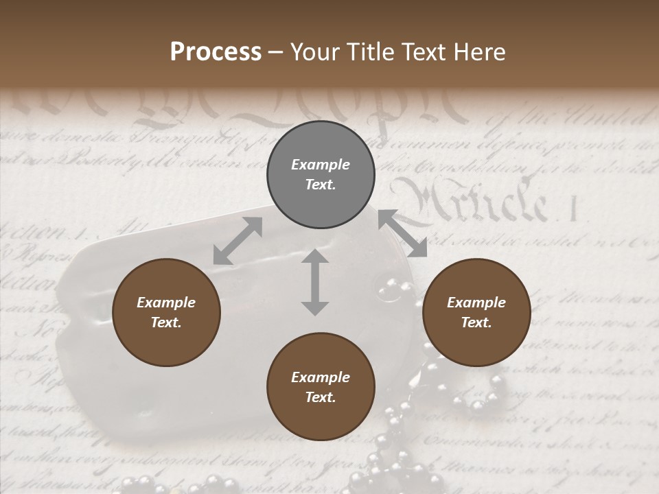 Helping Hand Grandmother Human PowerPoint Template