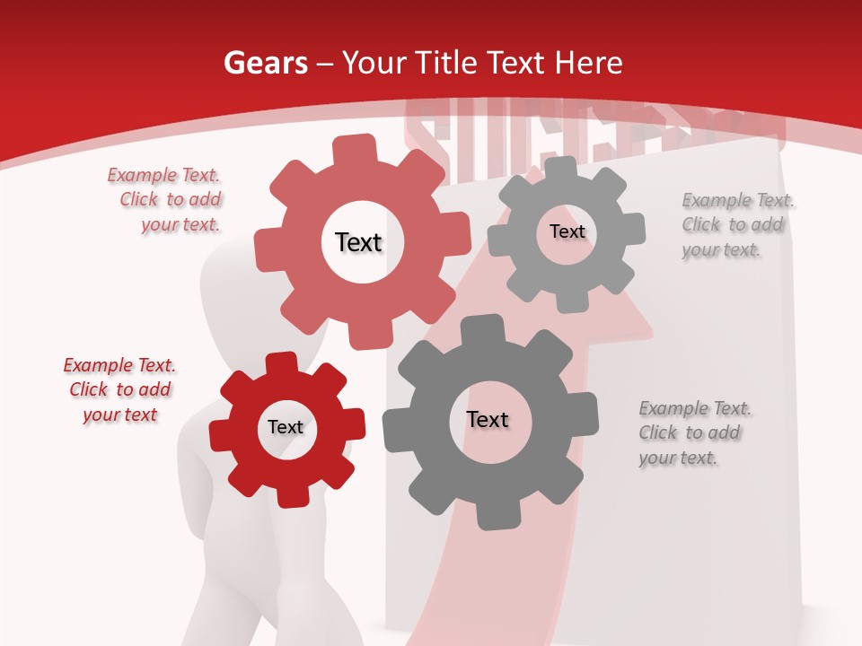 Helping Hand Human Senior PowerPoint Template