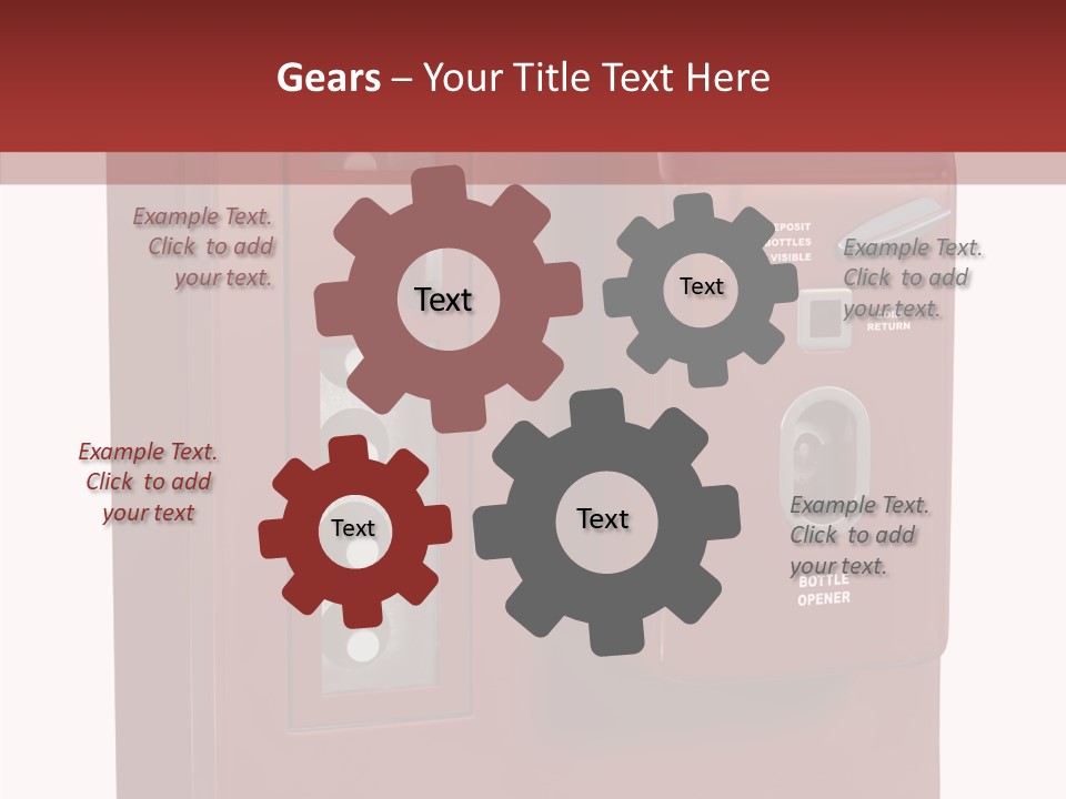 Helping Hand White Background Two PowerPoint Template