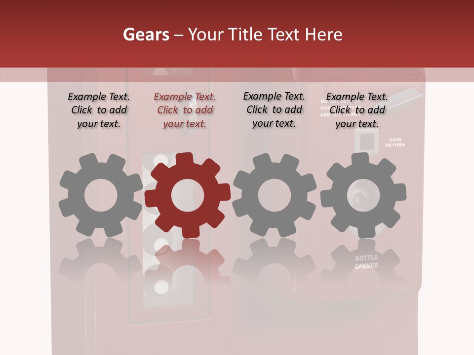 Helping Hand White Background Two PowerPoint Template