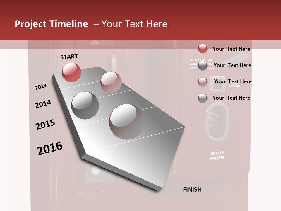 Helping Hand White Background Two PowerPoint Template