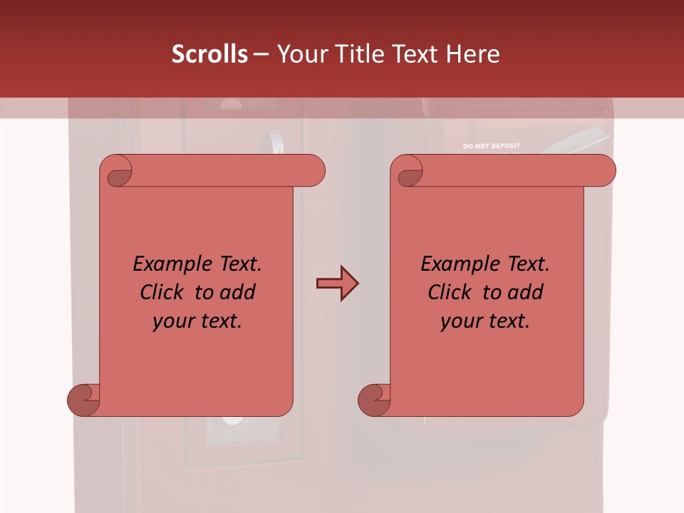 Helping Hand White Background Two PowerPoint Template