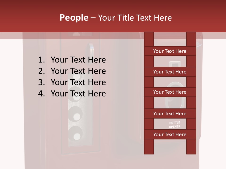 Helping Hand White Background Two PowerPoint Template