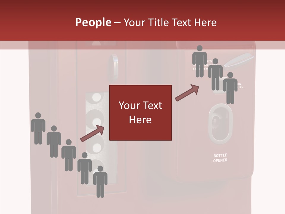 Helping Hand White Background Two PowerPoint Template