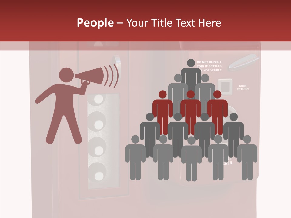 Helping Hand White Background Two PowerPoint Template