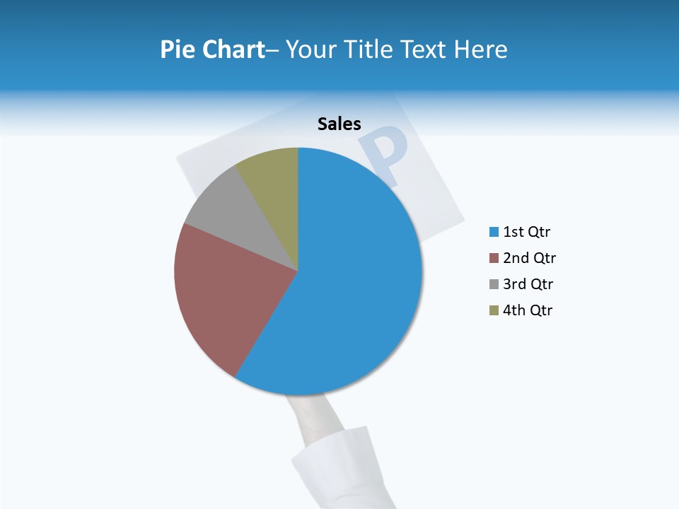 Helping Hand Finger Senior PowerPoint Template