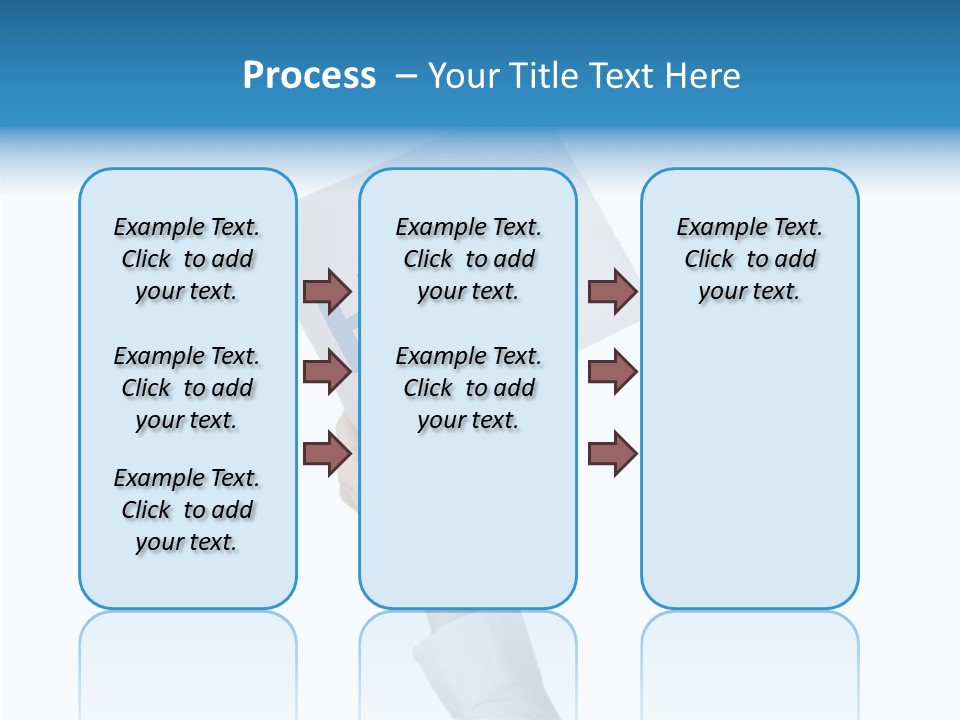 Helping Hand Finger Senior PowerPoint Template