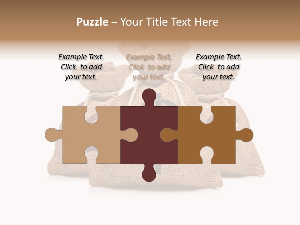 Female Touching Grandmother PowerPoint Template