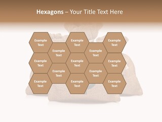 Female Touching Grandmother PowerPoint Template