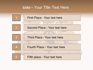 Female Touching Grandmother PowerPoint Template