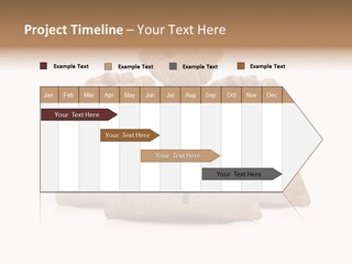 Female Touching Grandmother PowerPoint Template