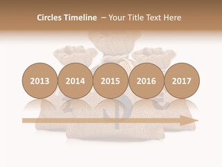 Female Touching Grandmother PowerPoint Template