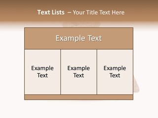 Female Touching Grandmother PowerPoint Template